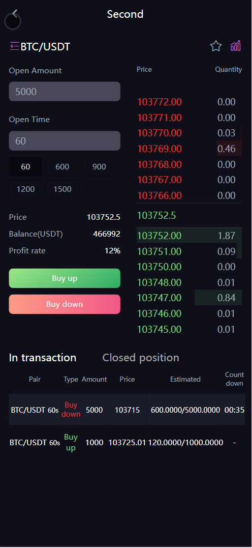 Belkin多语言交易所源码/永续合约+自发币+币币交易+秒合约+完整K线行情控制+交易对游戏+代理系统+搭建教程插图8
