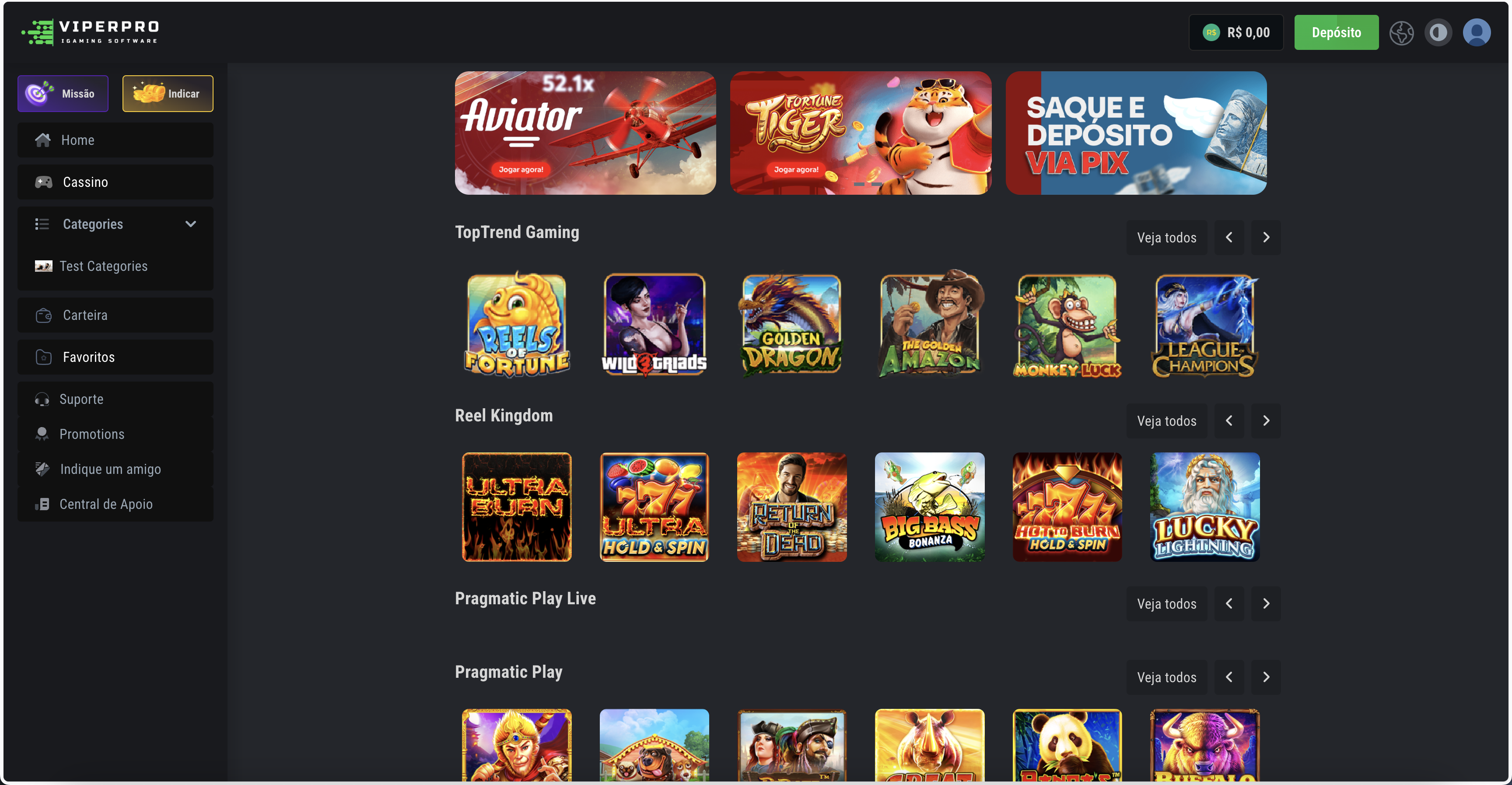 Viper Pro海外PG电子游戏源码/前后端PHP+搭建教程插图1