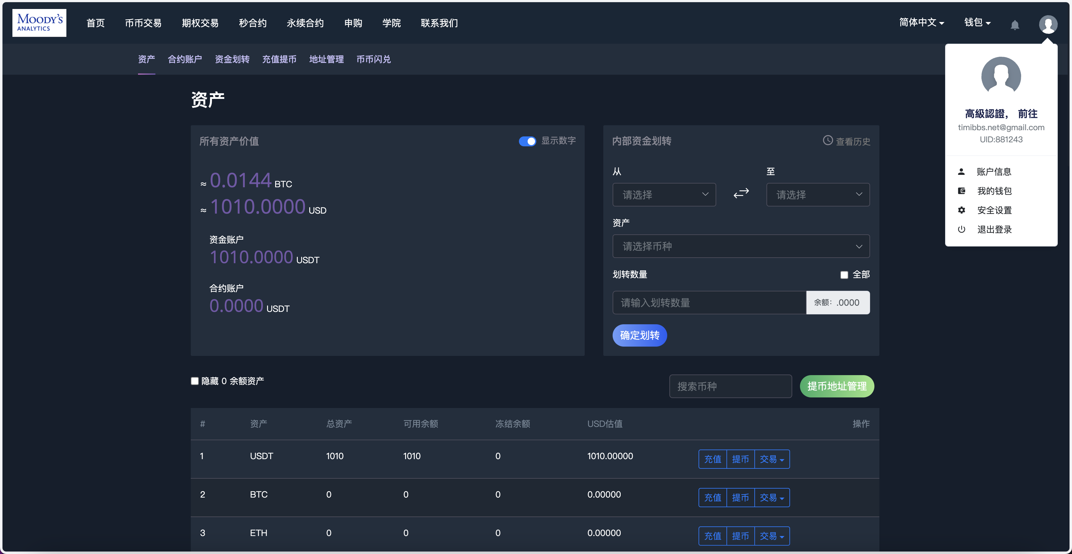 MOODY’S多语言交易所源码/币币交易+永续合约+期权交易+秒合约交易+新币申购+投资理财+交割合约/前端uniapp纯源码+后端PHP+搭建教程插图10