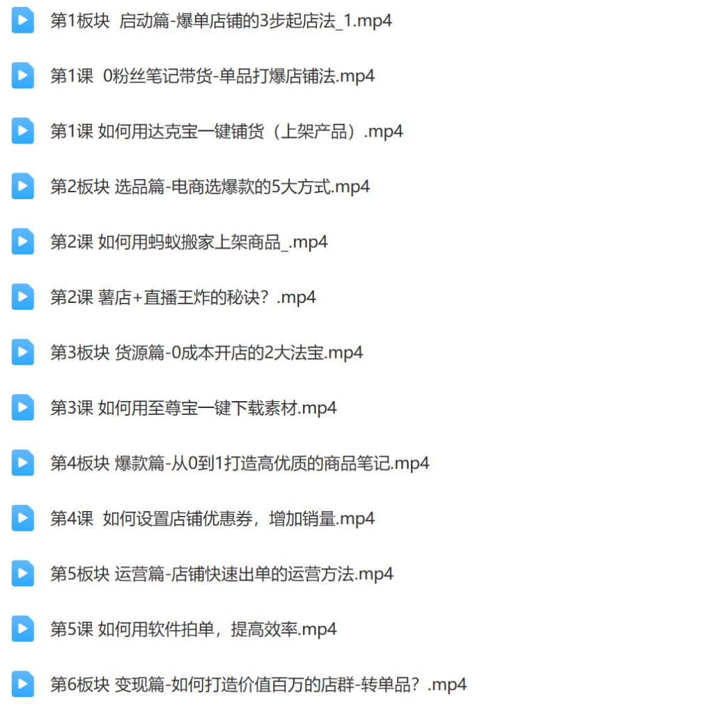 个人IP+电商自媒体全陪跑营插图1