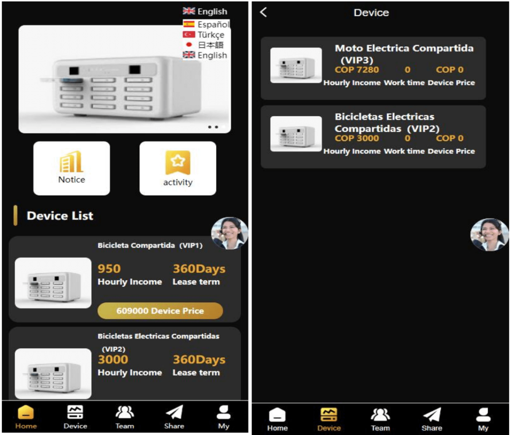最新海外投资理财源码 amazon多语言投资理财系统源码 区块链理财项目平台源码 共享充电宝系统插图2