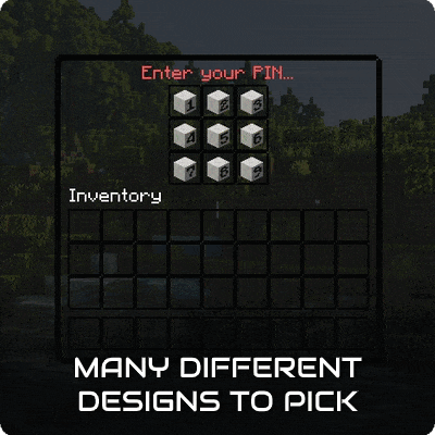 PINPrompt – 强大的 GUI PIN 安全⛔️双因素身份验证 ⛔️ [1.8.x – 1.20.x] 3.15.1插图2