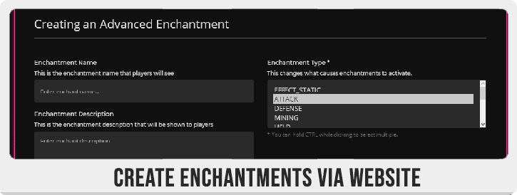 1.17 – 1.20.6 ⭕ 高级附魔 ⭐ 450+ 自定义附魔 创建自定义附魔 ⭐✅ 9.7.18插图6