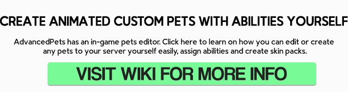 1.17 – 1.20.6 ⭕ AdvancedPets ⭐ 16+ 动画自定义宠物插件 ⭐ 原版和自定义宠物 ✅ 2.9.14插图11